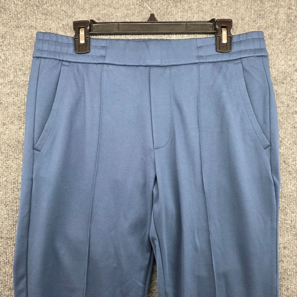 BONOBOS Men's Blue Flat Front Jogger Pants‎ Elastic Waist Size M Short